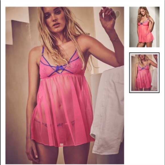 pink babydoll nightgown